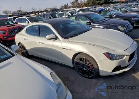 2017 Maserati Ghibli S from USA, damaged, VIN ZAM57RSS4H1226287